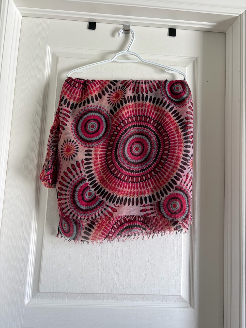 Women's Pink Patterned A-Line Skirt